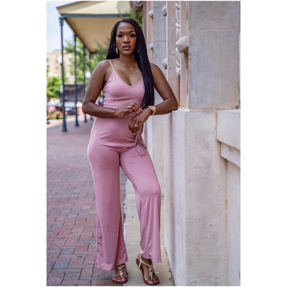 Pink Jumpsuit